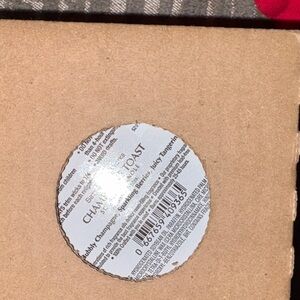 Chandon Champagne Toast Candle